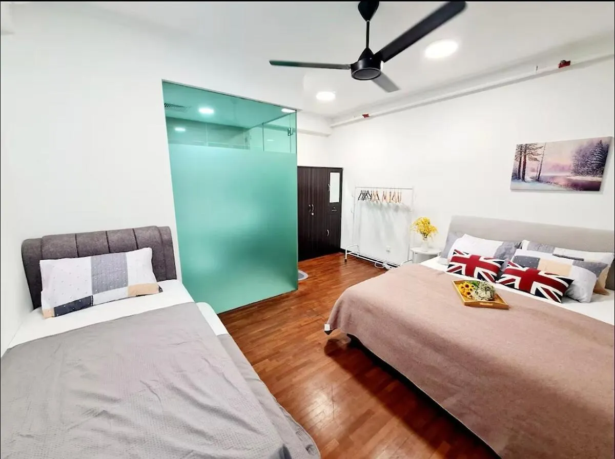 דירה קואלה לומפור Short Stay House- 2 Bedroom 9 Guest The Scott Garden